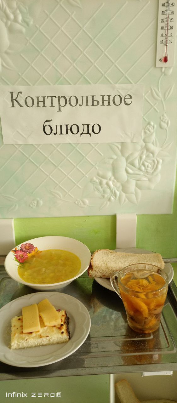 Меню на 9 апреля.